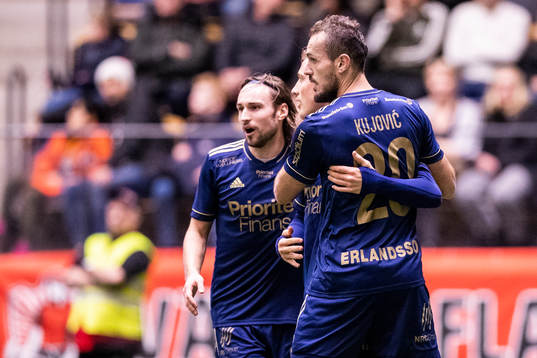 Djurgårdens Kevin Walker, Fredrik Ulvestad och Emir
