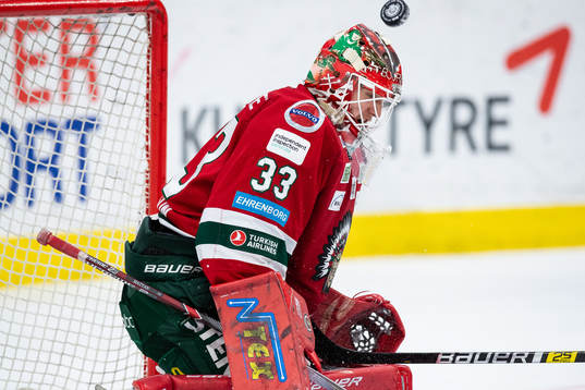 Frölundas målvakt Johan Mattsson