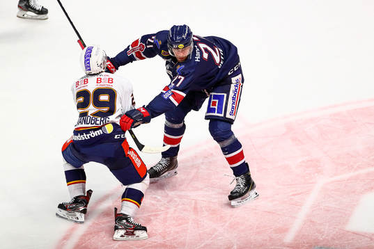 Djurgårdens Sebastian Strandberg och Linköpings Dan
