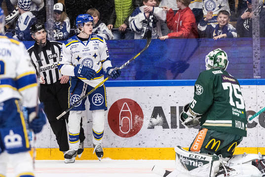 Leksands Nils Åman jublar