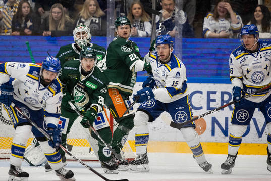 Leksands Daniel Olsson Trkulja och Färjestads Aleksi