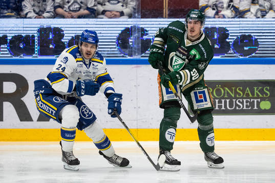 Leksands Thomas Valkvae Olsen och Färjestads Sebastian