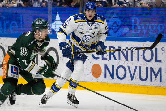 Färjestads Johan Ivarsson och Leksands Nils Åman