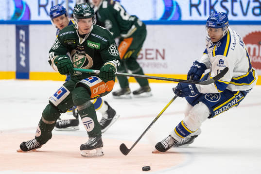 Färjestads Carl Jakobsson och Leksands Jon Knuts