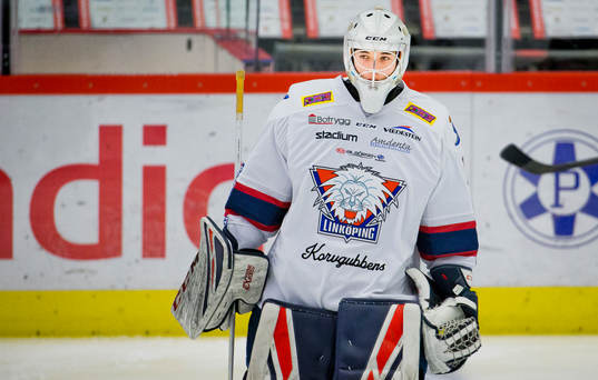 Linköpings målvakt Matteus Ward
