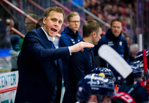 Linköpings tränare Bert Robertsson