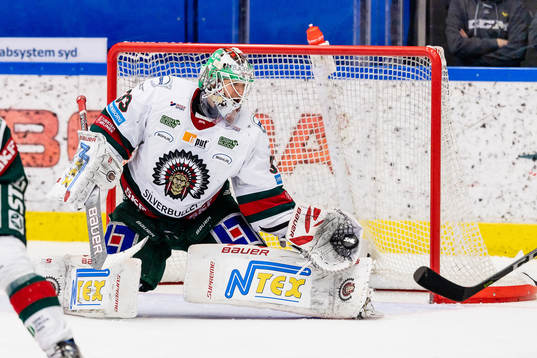 Frölundas målvakt Johan Mattsson