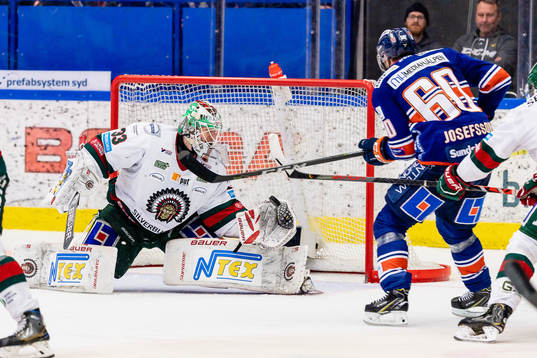 Frölundas målvakt Johan Mattsson