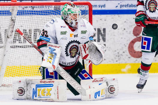 Frölundas målvakt Johan Mattsson