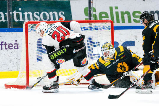 Skellefteås målvakt Gustaf Lindvall