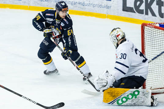 Borlänges Jacob Thor och Visby/Romas målvakt Daniel