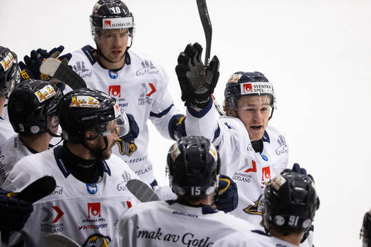 Visby/Romas Lukas Renlund jublar