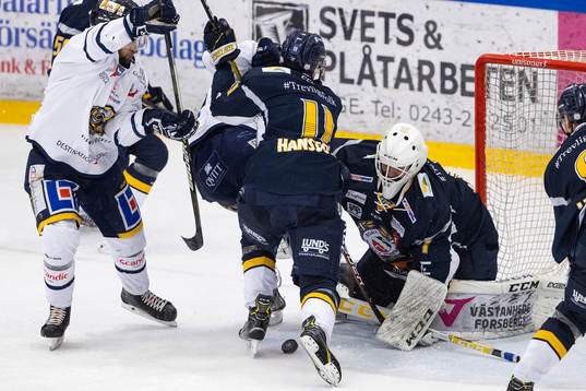 Borlänges målvakt Alexander Johansson