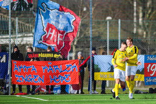 Lunds Filip Bohman jublar efter 4-2 