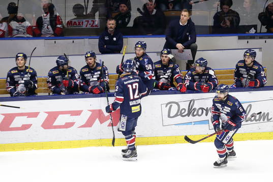 Linköpings tränare Bert Robertsson och Jonas Holös