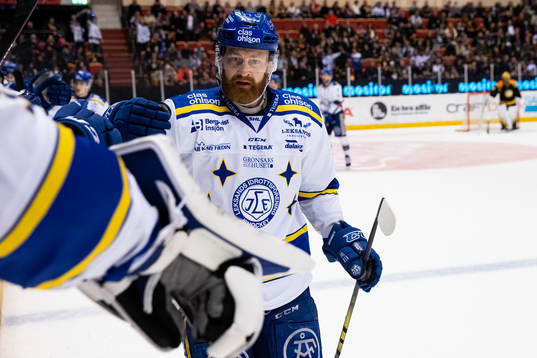 Leksands Mattias Ritola jublar