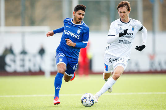 IFK Göteborgs Hosam Aiesh och Sirius Hjalmar Ekdahl