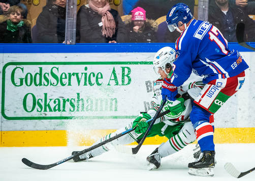 Oskarshamns Jonas Engström och Rögles Dominik Bokk
