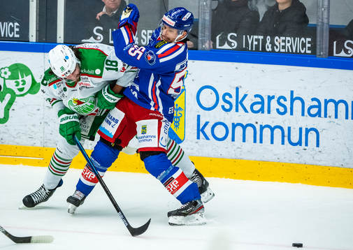 Oskarshamns Ben Youds och Rögles Dennis Everberg