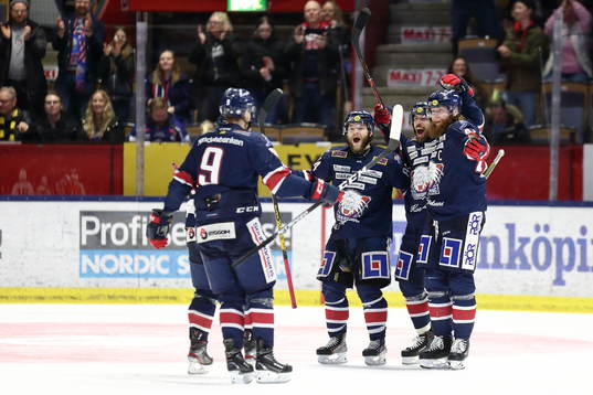 Linköpings Jonas Holös, Jonas Junland och Jimmy Andersson