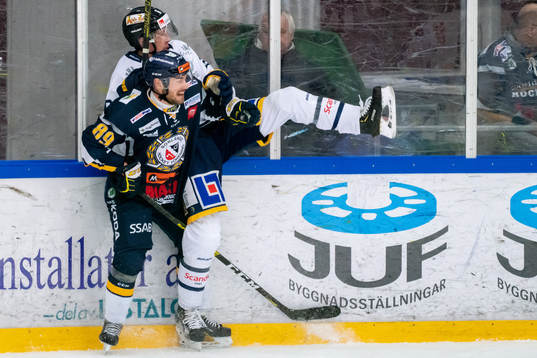 Borlänges Oliver Erixon och Visby/Romas Tomislav Lovric