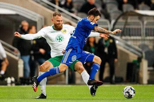 Hammarbys David Fällman och Sundsvalls Pontus Silfwer