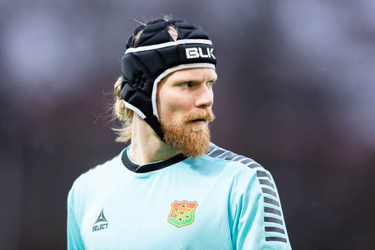Gais målvakt Mathias Karlsson
