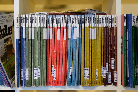 Nummer av fotbollsmagasinet Offside