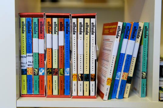 Nummer av fotbollsmagasinet Offside