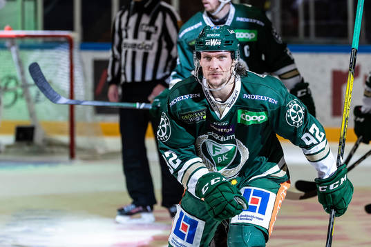 Färjestads Jesper Olofsson jublar