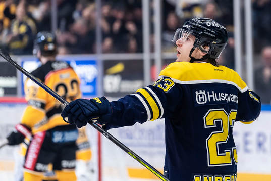 s Lias Andersson jublar