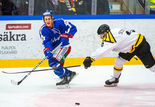 Oskarshamns Tyler Kelleher och Brynäs Greg Scott