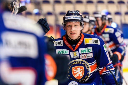 Växjös Niclas Lundgren jublar