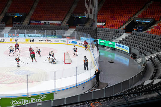 Frölundas Jacob Moverare skjuter 2-0