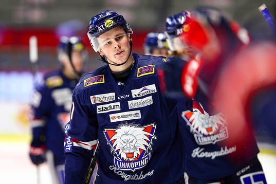 Linköpings Olle Lycksell jublar