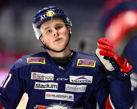 Linköpings Olle Lycksell jublar