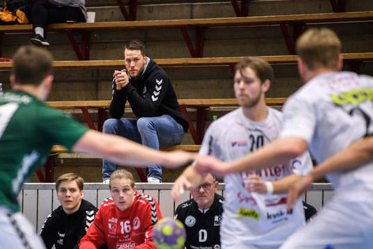 Varbergs Tobias Bengtsson på läktaren