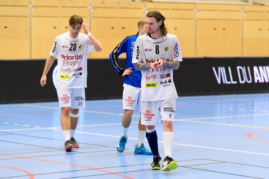 Redbergslids August Wiger och Tobias Johansson  deppar