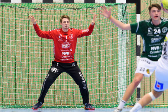 Varbergs målvakt Carl Aronius