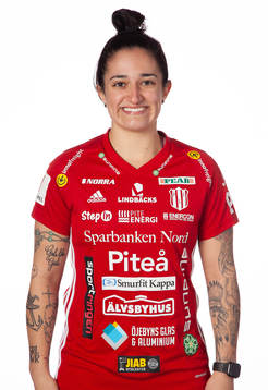 Piteås Fernanda da silva poserar för ett porträtt den 17 mars 2020 i Piteå.