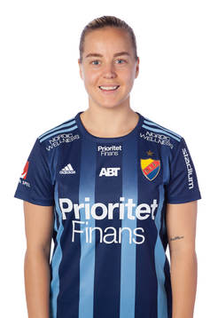 Djurgårdens Fanny Lång poserar för ett porträtt den 18 mars 2020 i Stockholm.