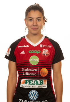 Lidköpings Hanna Boubezari poserar för ett porträtt den 19 mars 2020 i Lidköping.