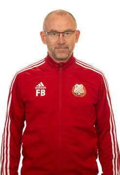 Lidköpings huvudtränare Fredrik Bengtsson poserar för ett porträtt den 19 mars 2020 i Lidköping.