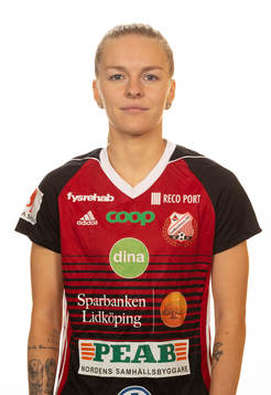 Lidköpings Johanna Axfeldt poserar för ett porträtt den 19 mars 2020 i Lidköping.