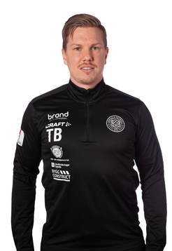 Uppsalas assisterande tränare Tobias Birgersson poserar för ett porträtt den 20 mars 2020 i Uppsala .
