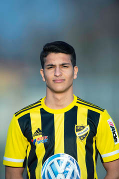 IFK Hässleholms Mustafa Owaid i Hässleholm