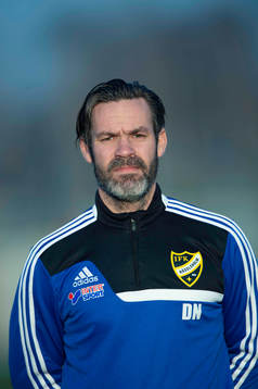IFK Hässleholms lagledare Johan Holmberg i Hässleholm