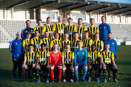 IFK Hässleholms A-trupp 2020, lagbild, i Hässleholm