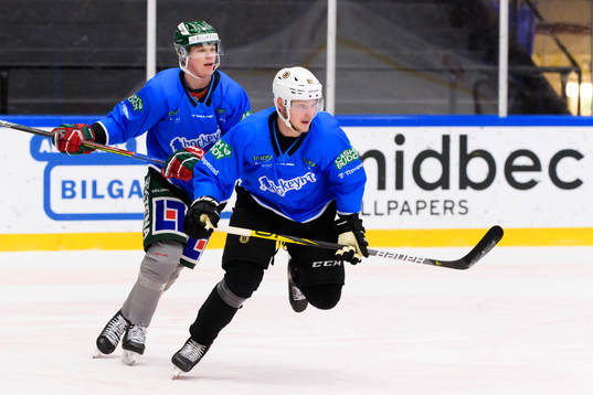Lucas Raymond, Frölunda, och Anton Blidh, Boston Bruins