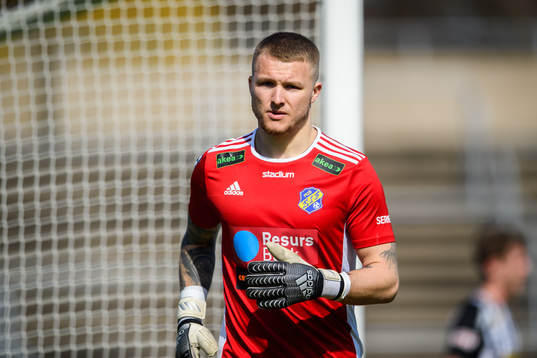 Eskilsminnes målvakt Pontus Löfvenmark